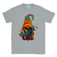 Heather Grey LGBTQ+ Pride Gnome With Candy Classic Tee - BundleAndBundleShop