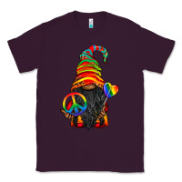 Plum LGBTQ+ Pride Gnome With Candy Classic Tee - BundleAndBundleShop