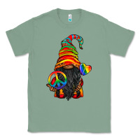 Sage LGBTQ+ Pride Gnome With Candy Classic Tee - BundleAndBundleShop