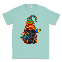 Seafoam LGBTQ+ Pride Gnome With Candy Classic Tee - BundleAndBundleShop