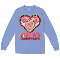 Colony Blue mamas sweetheart baby pig Long Sleeve Tee - RanaPortraitStore