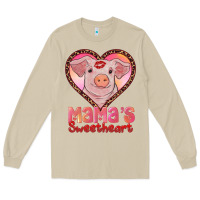 Mushroom mamas sweetheart baby pig Long Sleeve Tee - RanaPortraitStore