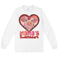 White mamas sweetheart baby pig Long Sleeve Tee - RanaPortraitStore