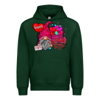 Forest Green happy valentine's day Urban Hoodie - CowhideDigitalArt