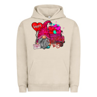 Pigment French Oak happy valentine's day Urban Hoodie - CowhideDigitalArt