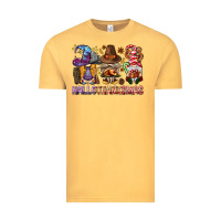 Vintage Mustard hallothanksmas gnomies bbs Vintage Tee - BundleAndBundleShop