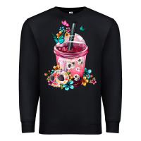 Black Mexican Day Of The Dead Skulls Coffee Cup Premium Sweatshirt - FaDigitalArtStudio