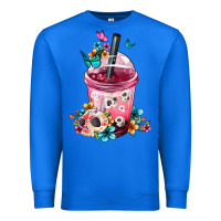 True Royal Mexican Day Of The Dead Skulls Coffee Cup Premium Sweatshirt - FaDigitalArtStudio
