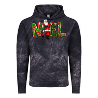Cloud Black Noel Santa Vintage Hoodie - NancyCooperArtShop