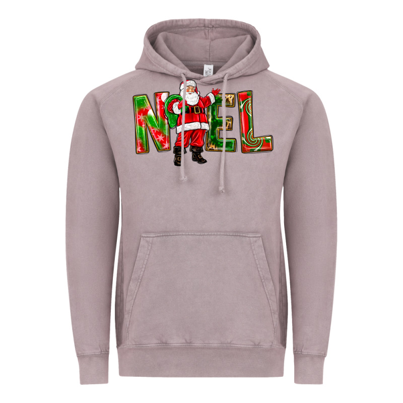 Noel Santa Vintage Hoodie by NancyCooperArtShop | Teevron