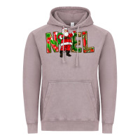 Vintage Zinc Noel Santa Vintage Hoodie - NancyCooperArtShop
