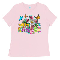 Happy Easter Cross Ladies Tee | Teevron