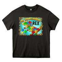 Asphalt au somesaurus rex Heavy Core Tee - BarkalooDesign