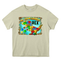 Mossy au somesaurus rex Heavy Core Tee - BarkalooDesign