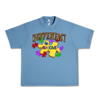 Pebble Blue different is au some Urban Heavy Tee - JahusDesignShop