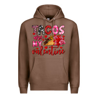 Chestnut tacos are my valentine Premium Hoodie - OliviaCreatesArt