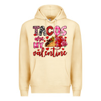 Pina Colada tacos are my valentine Premium Hoodie - OliviaCreatesArt