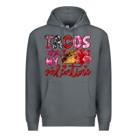 Rock tacos are my valentine Premium Hoodie - OliviaCreatesArt
