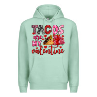 Seafoam tacos are my valentine Premium Hoodie - OliviaCreatesArt