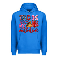 True Royal tacos are my valentine Premium Hoodie - OliviaCreatesArt
