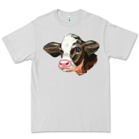 Dove Grey holstein calf face Premium Tee - LillyAllenDesigns