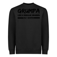 Black Grumpa Heavyweight Sweatshirt - Bettercallsaul