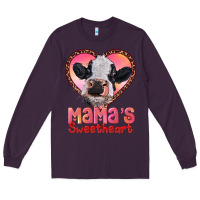 Plum mamas sweetheart baby cow Long Sleeve Tee - RanaPortraitStore