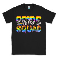 Black Western LGBTQ+ Pride Squad Classic Tee - BundleAndBundleShop