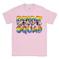 Bubblegum Pink Western LGBTQ+ Pride Squad Classic Tee - BundleAndBundleShop