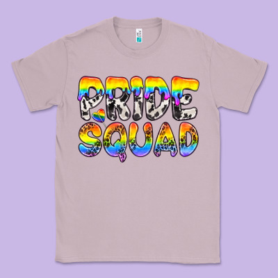 Western Lgbtq+ Pride Squad Classic Tee Designed By Bundleandbundleshop