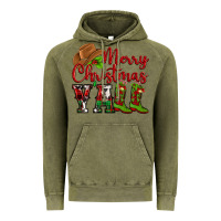 Vintage Olive Merry Christmas Y'all Cowboy Vintage Hoodie - MaliasSmallBusiness