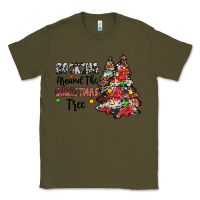 Army Green rocking around the christmas tree Classic Tee - JahusDesignShop