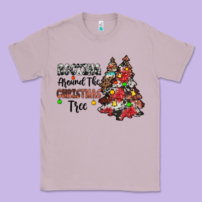 Rocking Around The Christmas Tree Classic Tee Designed By Jahusdesignshop