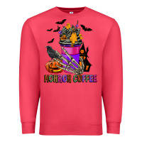 Cardinal Horror Coffee Premium Sweatshirt - FaDigitalArtStudio