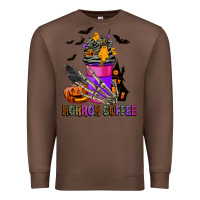 Chestnut Horror Coffee Premium Sweatshirt - FaDigitalArtStudio