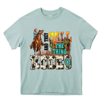 Arona and they call the thing rodeo Heavy Core Tee - NancyCooperArtShop