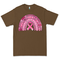 Cacao breast cancer awareness rainbow Premium Tee - Jasminsmagicworld