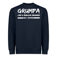 Navy Grumpa Heavyweight Sweatshirt - Bettercallsaul