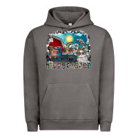 Pigment Tornado Happy Easter Urban Hoodie - CowhideDigitalArt