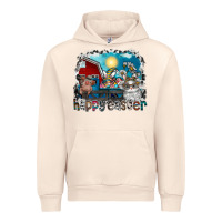 Sandshell Happy Easter Urban Hoodie - CowhideDigitalArt