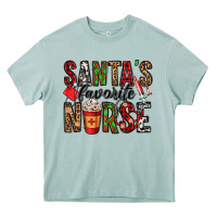 Arona santa's favorite nurse Heavy Core Tee - Jasminsmagicworld