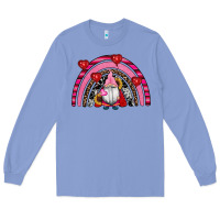 Colony Blue valentines day gnomes rainbow Long Sleeve Tee - RanaPortraitStore