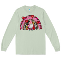 Matcha valentines day gnomes rainbow Long Sleeve Tee - RanaPortraitStore
