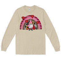 Mushroom valentines day gnomes rainbow Long Sleeve Tee - RanaPortraitStore