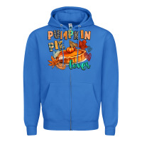 True Royal pumpkin pie lover Zipper Hoodie - CowGirlArtShop
