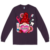 Valentines Day Dentist Gnome Long Sleeve Tee | Teevron