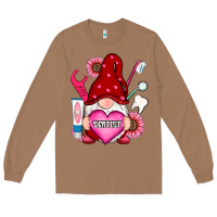 Toasted Coconut valentines day dentist gnome Long Sleeve Tee - RanaPortraitStore