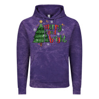 Cloud Purple Merry And Bright Vintage Hoodie - MaliasSmallBusiness