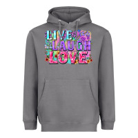 Storm Live laugh love hippie Valentine's Day Heavyweight Hoodie - FaDigitalArtStudio