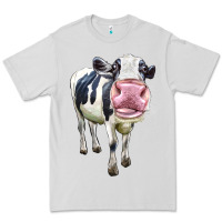 Dove Grey Cute Holstein Premium Tee - LillyAllenDesigns